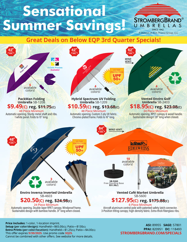 Sensational Summer Savings!