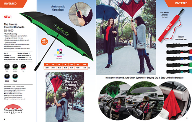 StrombergBrand Catalog 2018 Inverted Umbrella SB-4600