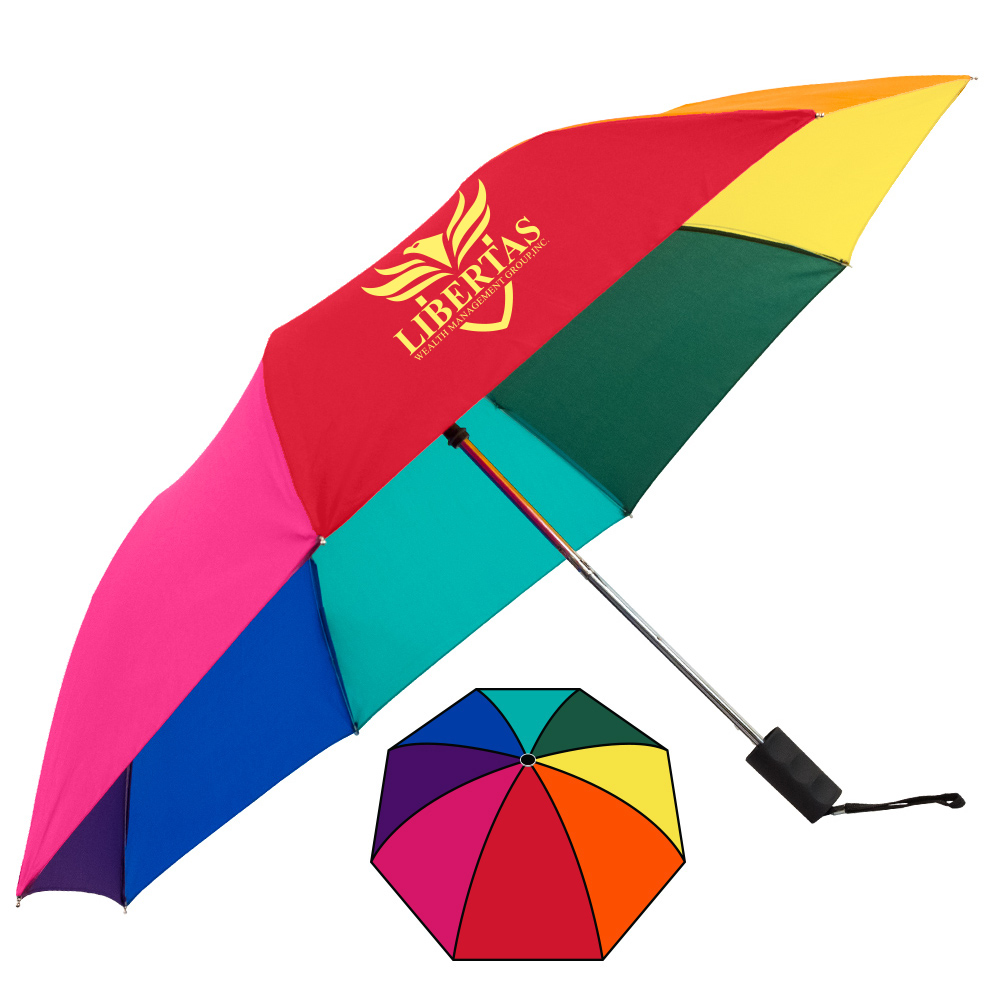 Rainbow folding umbrella Clearance