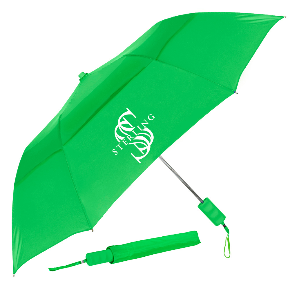 The Vented Windproof Folding Umbrella