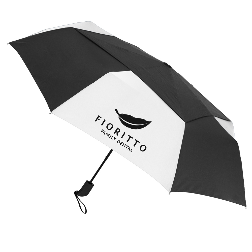 The Vented Cosmopolitan Folding Umbrella