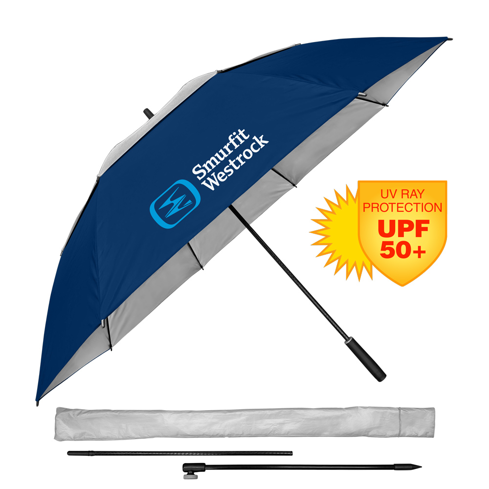 The Vented UV Eclipse Golf/Beach Umbrella