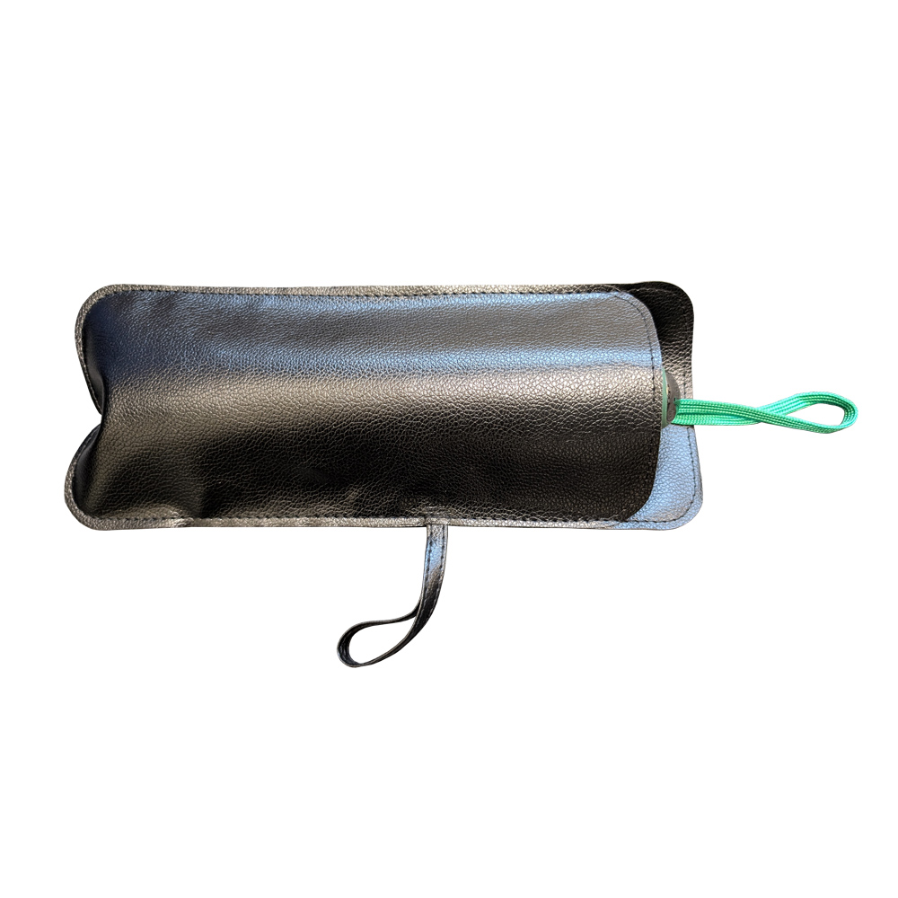 The Mighty Mite Folding Umbrella w/Leatherette Case