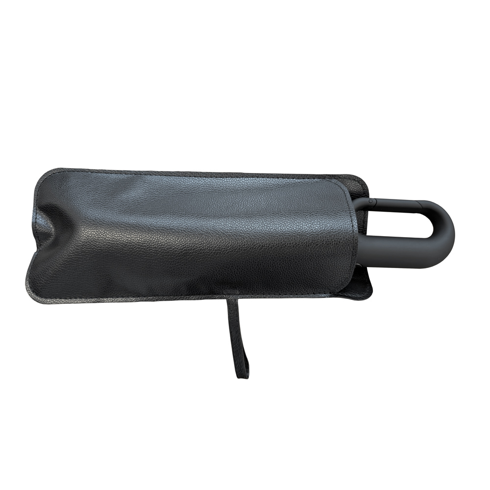 The Carabiner Inverted Umbrella w/Leatherette Case