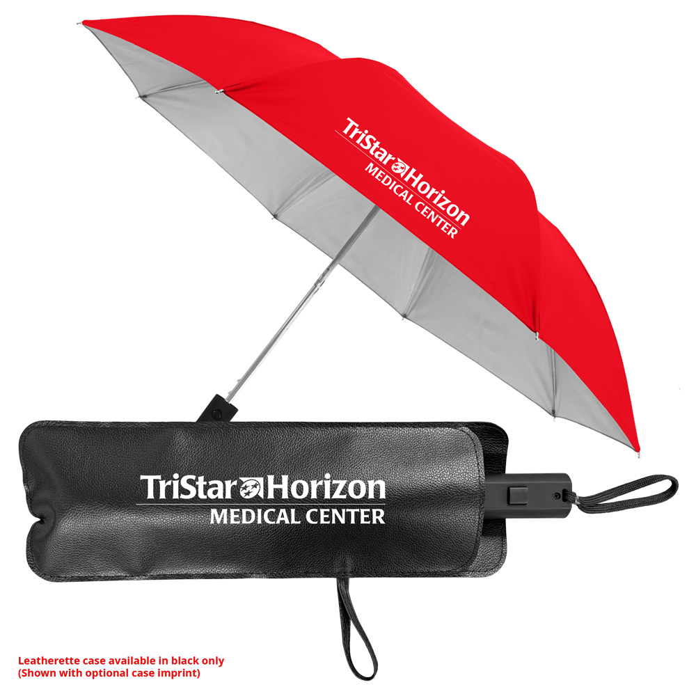 The Hybrid Spectrum UV Umbrella w/Deluxe Leatherette Case